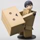 Revoltech Danboard (Miura Hayasaka in cardboard box suit) - Yotsuba&!