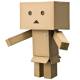 Revoltech Danboard (Miura Hayasaka in cardboard box suit) - Yotsuba&!