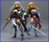 Revoltech Wandering Warrior Reina 2P Color - Queen's Blade