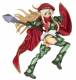 Revoltech Queen's Gate Series - Fighting Master - Alleyne - Queen's Blade
