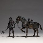 Revoltech Armure équestre gothique du XVe siècle Bronze - ND