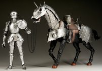 Revoltech Armure équestre gothique du XVe siècle argent - ND