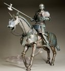 Revoltech Armure équestre gothique du XVe siècle argent - ND