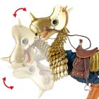 Revoltech Oiseau-Cheval – Version Garde royale du roi Vuu - Nausicaä de la Vallée du Vent