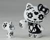 Revoltech Hello Kitty BLACKSKULL Ver. - ND