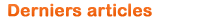 Derniers articles