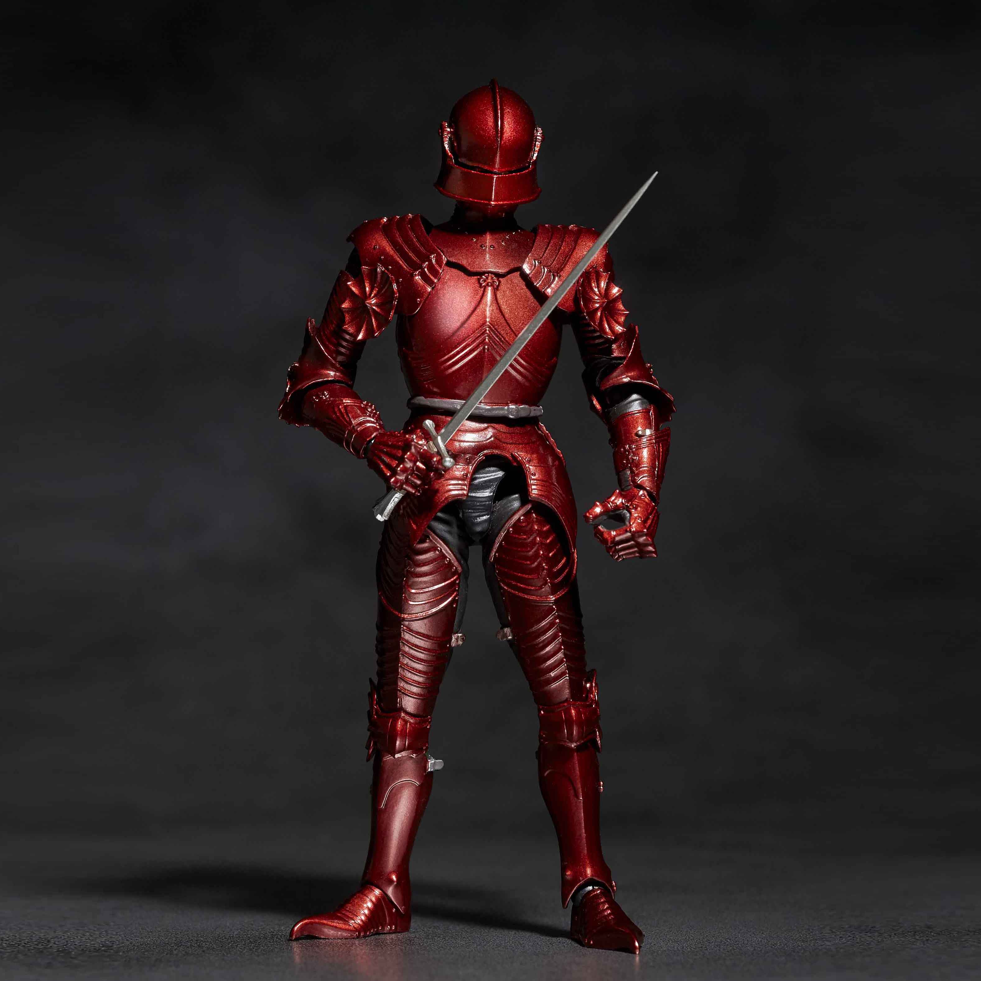 Revoltech Armure de campagne gothique du XVe siècle Rouge (exclusivité WF Été 2018)