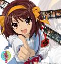 Revoltech Buste Haruhi (Chomeirei ) dans Newtype - The Melancholy of Haruhi Suzumiya